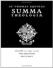 SUMMA THEOLOGIAE: VOLUME 19, THE EMOTIONS: 1A2AE. 22-30